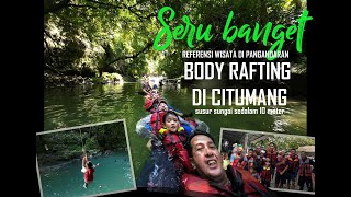 Citumang Body rafting Pangandaran 2024  wisataalam pangandaran [upl. by Ena]