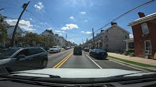 Driving Downtown Boonsboro Maryland [upl. by Ern914]