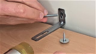 How to attach bookshelf to the wall [upl. by Short]