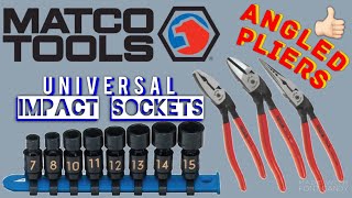 Matco Universal Impact Sockets and Angled Pliers [upl. by Itsyrk]