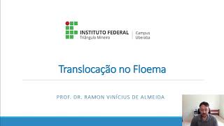 Fisiologia Vegetal  Translocação no Floema [upl. by Virgilio]