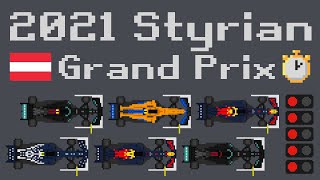 2021 Styrian Grand Prix Timelapse [upl. by Aerdnael]