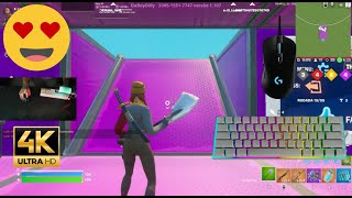 Fortnite Chill🌟Smooth Keyboard Sounds😴ASMR Fortnite🐐Go Goat ANNE PRO 2 SWITCH BLUE 240HZ 4K [upl. by Nylak934]