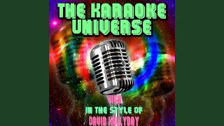 High Karaoke Version In the Style of David Hallyday [upl. by Alletse]