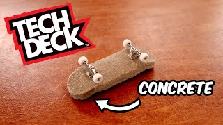 TECH DECK Concrete FINGERBOARD [upl. by Haisa]