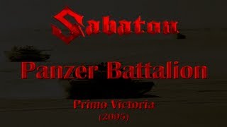 Sabaton  Panzer Battalion Lyrics English amp Deutsch [upl. by Eyram]