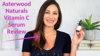 Asterwood Naturals Vitamin C Serum Review [upl. by Ydnis]