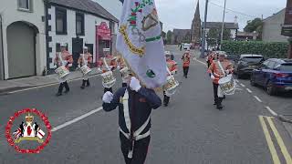 Cookstown Sons Of William FB  Ballymoughan Purple Guards Parade 2024 [upl. by Burnham500]