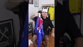 UNBOXING CAMISA DO PSG ANOS 90 🔥 futebol camisadetime [upl. by Ydeh943]