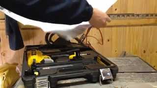 DeWalt 18 Gauge Brad Nailer Unboxing [upl. by Agemo]