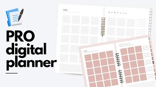 Best Way To Make a Digital Planner on Canva 🔥 [upl. by Nnyleve992]