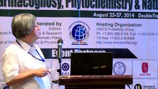 Yoshiyasu Fukuyama  Tokushima Bunri University  Japan  Pharmacognosy 2014  OMICS International [upl. by Avonasac]