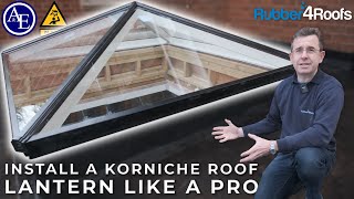 How To Install A Korniche Roof Lantern [upl. by Attenyt350]