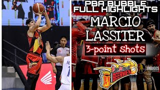 Marcio Lassiter 3 Point Shot Highlights  PBA Bubble Full Highlights [upl. by Calhoun]