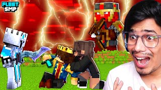 Strange Girl Helped Me In PVP Battle😰 FLEET SMP [upl. by Adnorrehs943]