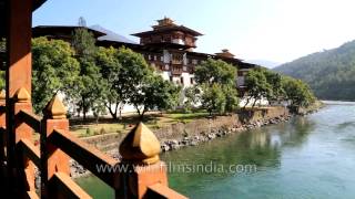 Punakha Dzong Fortress Must visit place in Bhutan [upl. by Aifos12]