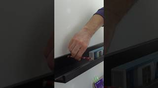 How to Install an IKEA picture ledge [upl. by Eceerahs]