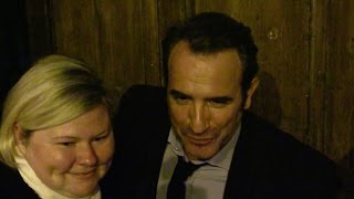 EXCLUSIVE  Jean Dujardin is congratulate by fans for his new baby [upl. by Allard]