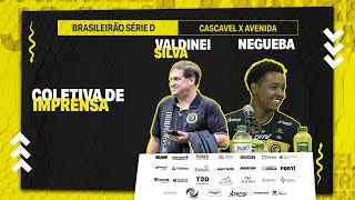 COLETIVA DE IMPRENSA CASCAVEL X AVENIDA  14Âª RODADA CAMPEONATO BRASILEIRO SÃ‰RIE D [upl. by Lennard]