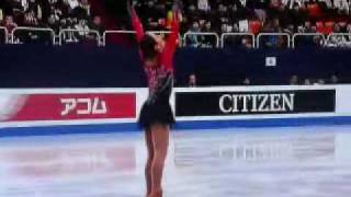 浅田真央 Mao Asada 200910 四大陸 4cc ＦＳ with interview [upl. by Laval]