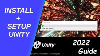 INSTALL amp SETUP UNITY 🎮  Getting Started  2023 Guide [upl. by Lorrad]