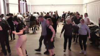 Military Two Step Ceilidh Dance in Edinburgh with HotScotch Ceilidh Band [upl. by Nary]