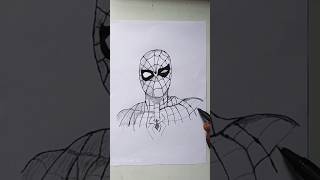 How to draw spider man  spider man drawing [upl. by Anairda]