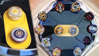 INVINCIBLE BEYBLADE CHALLENGE  ALL Beyblade Burst Super Z Beys VS Infinite ArtemisApollos [upl. by Leonanie920]