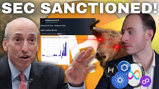 BREAKING SEC Hit With Sanctions Over Crypto Greyscale Dumping Record Inflow Into ETPs ETH ETF [upl. by Alfonso149]