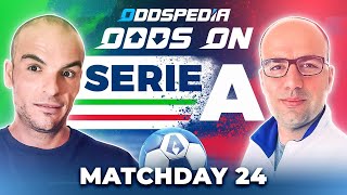 Odds On Serie A Predictions 202324 Matchday 24  Best Football Betting Tips amp Picks [upl. by Deach]