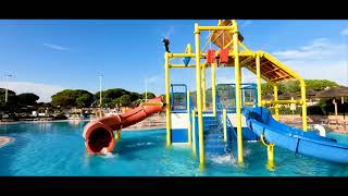 Bibione amp International Tourist Village Pools 2022 4K [upl. by Navanod]