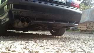 BMW e36 318is exhaust Auspuff GPower [upl. by Farrand]