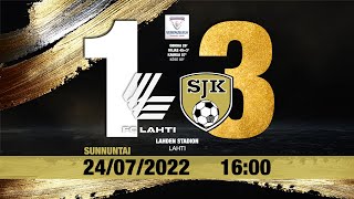 Videokooste FC Lahti  SJK 247 2022 [upl. by Haon894]