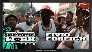 Fivio Foreign  Blacc Out Blockworktv Performance [upl. by Elorak936]