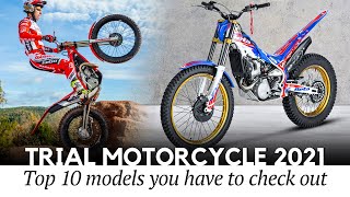 Top 10 Motorcycles for Trial Riding New and AllTime Favorite Models Compared [upl. by Akierdna884]