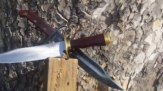 Cold Steel Natchez Bowie review [upl. by Nnylyahs]