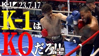 衝撃KOノックダウン24連発【全KO･ダウン集】 KNOCK DOWN FIGHT 23717「K1 WORLD GP」 [upl. by Anasor]