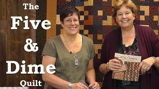 Make the Five amp Dime Quilt with Kansas Troubles [upl. by Oribella]