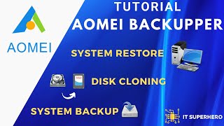 How to Backup or Restore with AOMEI Backupper [upl. by Lallage52]