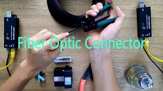 Connect SC Fiber Optical Cable Fast and Easy for Beginners [upl. by Cohleen]