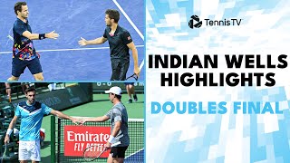 Koolhof amp Mektic vs Granollers amp Zeballos for the Title  Indian Wells 2024 Doubles Final Highlights [upl. by Zinnes739]