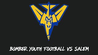 Mountain Home Bombers Youth Football vs Salem [upl. by Nolyat]