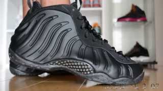 On Feet Foamposite One Anthracite HD IG Sneakaninjaz [upl. by Adnwahsat]