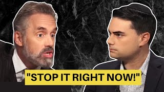 Jordan Peterson Confronts Ben Shapiro About Jesus [upl. by Ilrac]