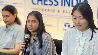 Divya Deshmukh on winning the Tata Steel Chess India Womens Rapid 2023 [upl. by Segroeg]