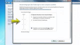 Benutzerkontensteuerung unter Windows 7  TUTORIAL [upl. by Reniar]