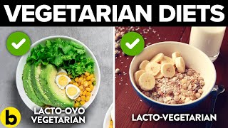 6 Types of Vegetarian Diets A Dietitian Explains [upl. by Vowel389]