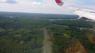 Sandakan Airport Sabah  Landing [upl. by Sej]