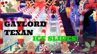 Gaylord Texan ICE Ice slides [upl. by Minabe649]