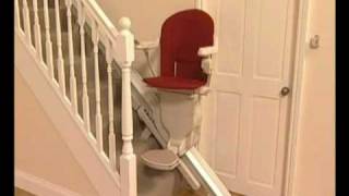 Stannah Stairlifts  Straight hinge video [upl. by Oretos]